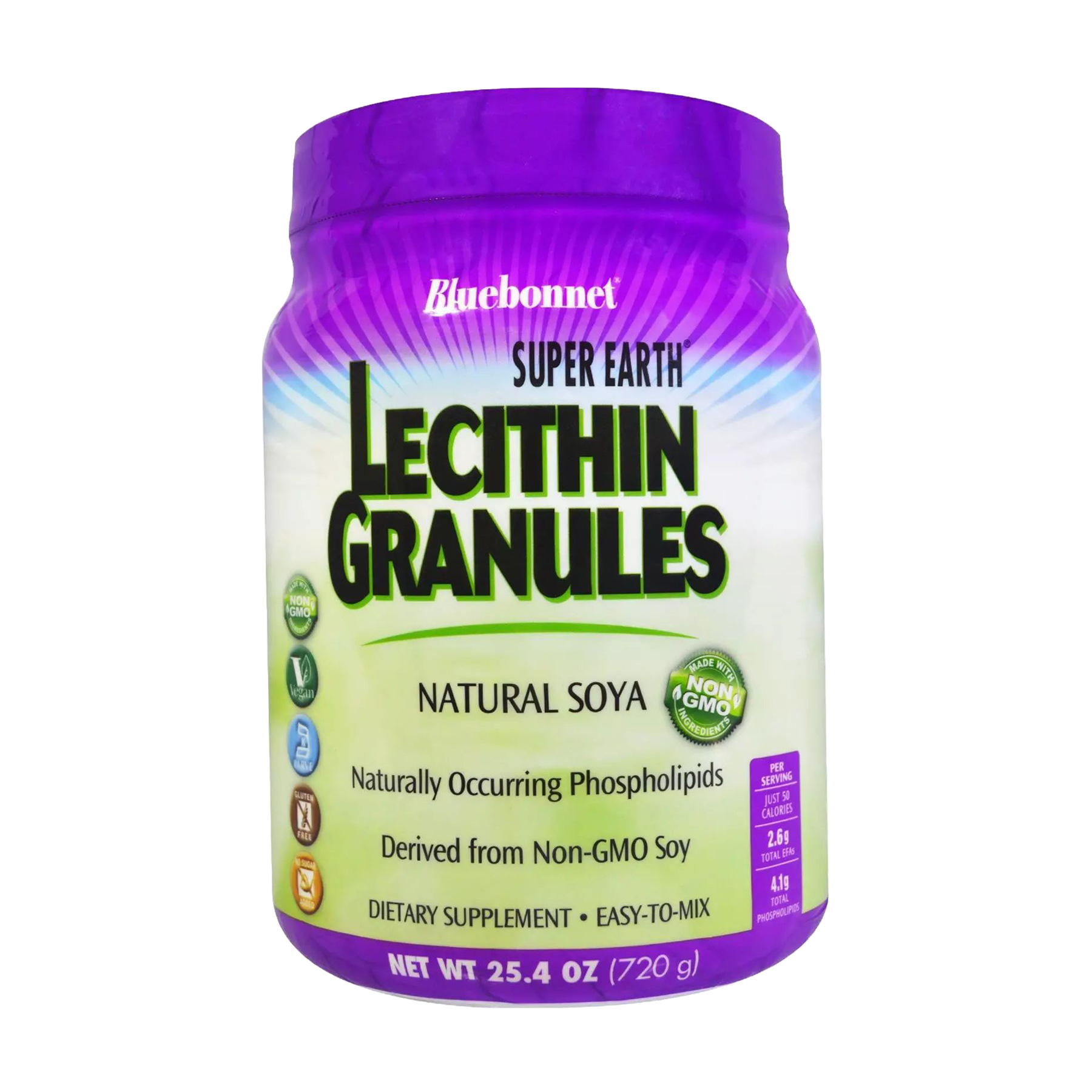 Лецитин Bluebonnet Nutrition Super Earth Lecithin Granules в гранулах, 720 г